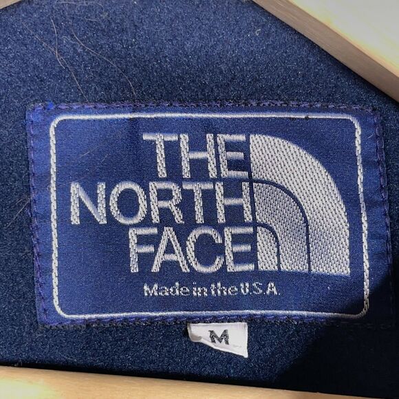 North‎ Face Jacket Women Size Medium Made in the USA Gray Blue Full Zip - Picture 3 of 12